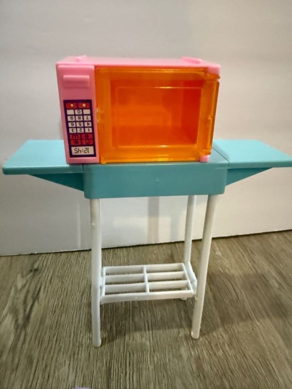 Mattel Arco Toys 1988 Barbie Kitchen Set Microwave